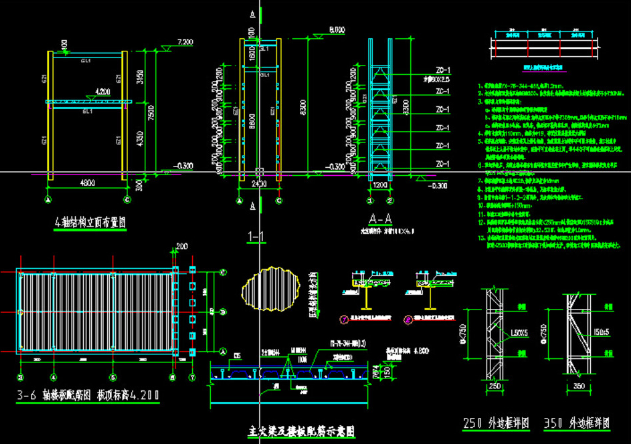 虎林钢结构大门