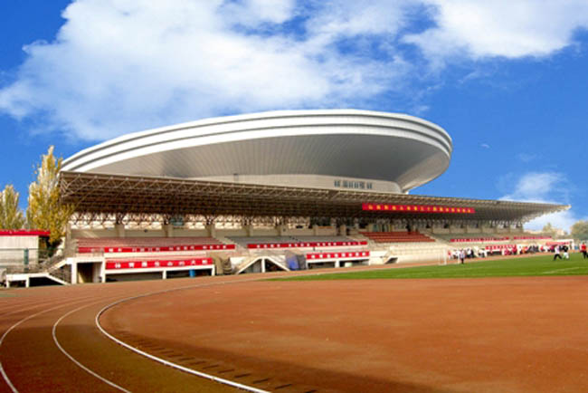 虎林体育场看台网架工程